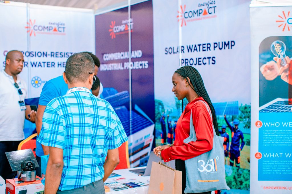 Compact energies Team attending an Event in Zanzibar